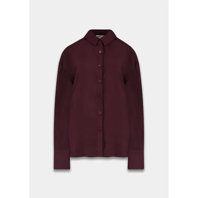 Harper&Yve Blouse Helena AW25P600 1018 Dark Fudge