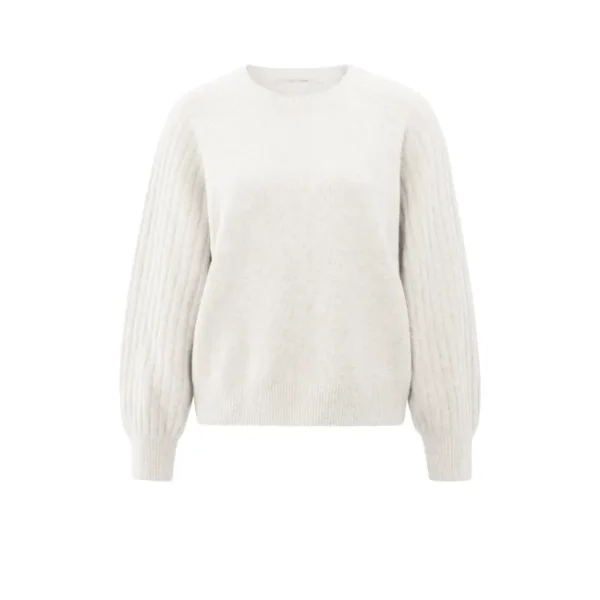 01-000410-509_990142 Yaya Sweater 01-000410-509 990142 Off-White