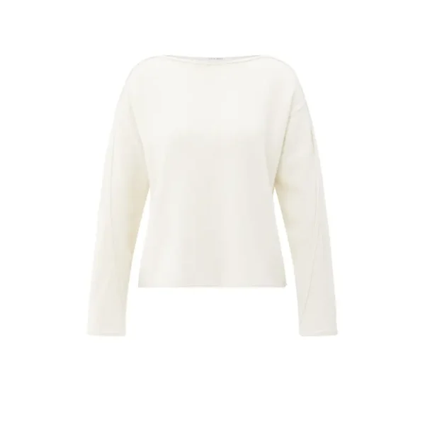 01-000489-509_99015 Yaya Sweater 01-000489-509 99015 Off-White