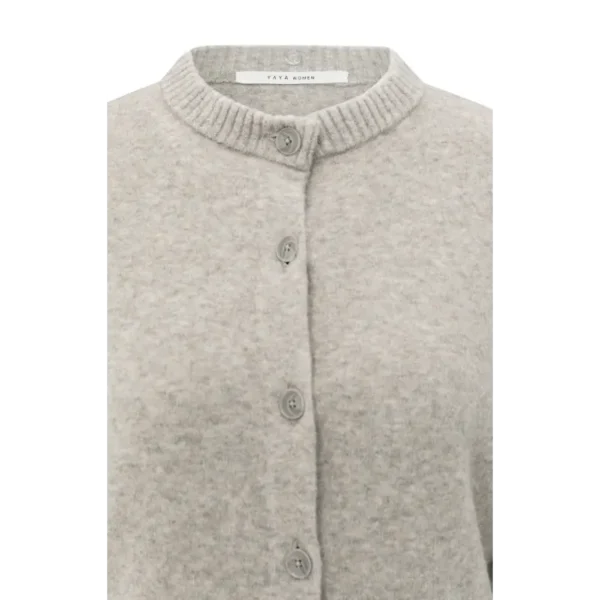 Yaya Vest 01-010117-509 99018 Beige/Bruin Dessin