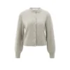 Yaya Vest 01-010117-509 99018 Beige/Bruin Dessin