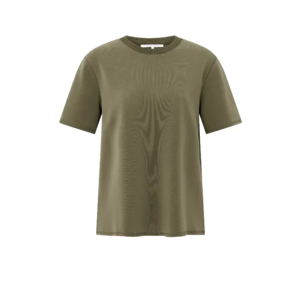 01-109097-509_80820 Yaya Sweatshirt 01-109097-509 80820 Groen Dessin