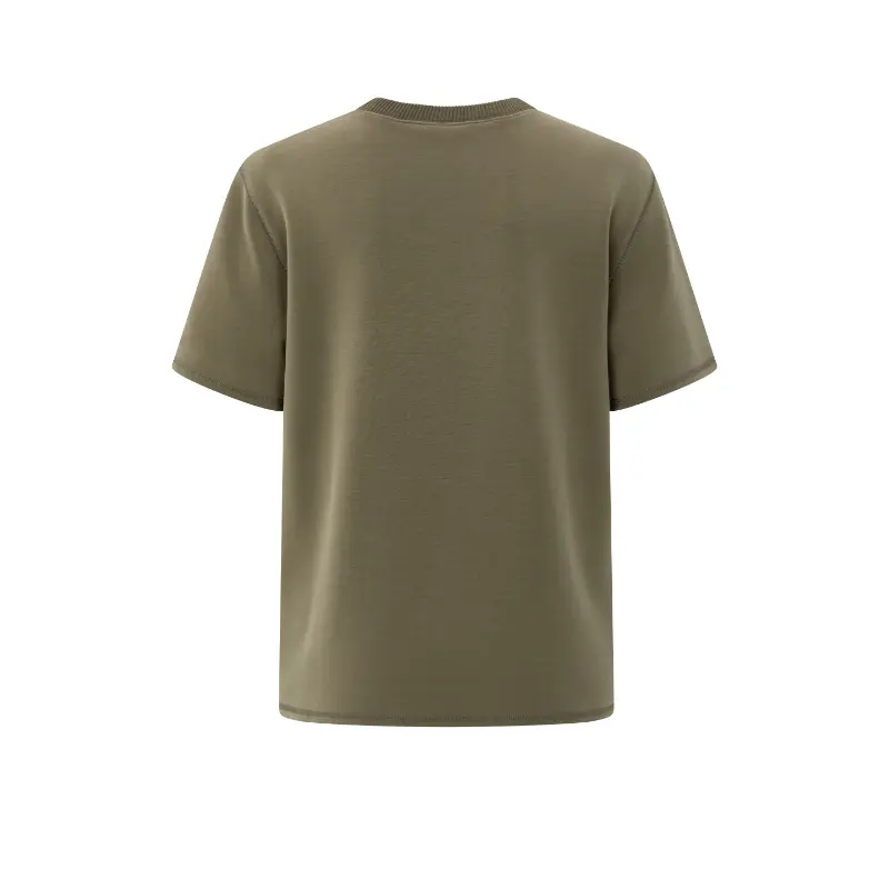 Yaya Sweatshirt 01-109097-509 80820 Groen Dessin
