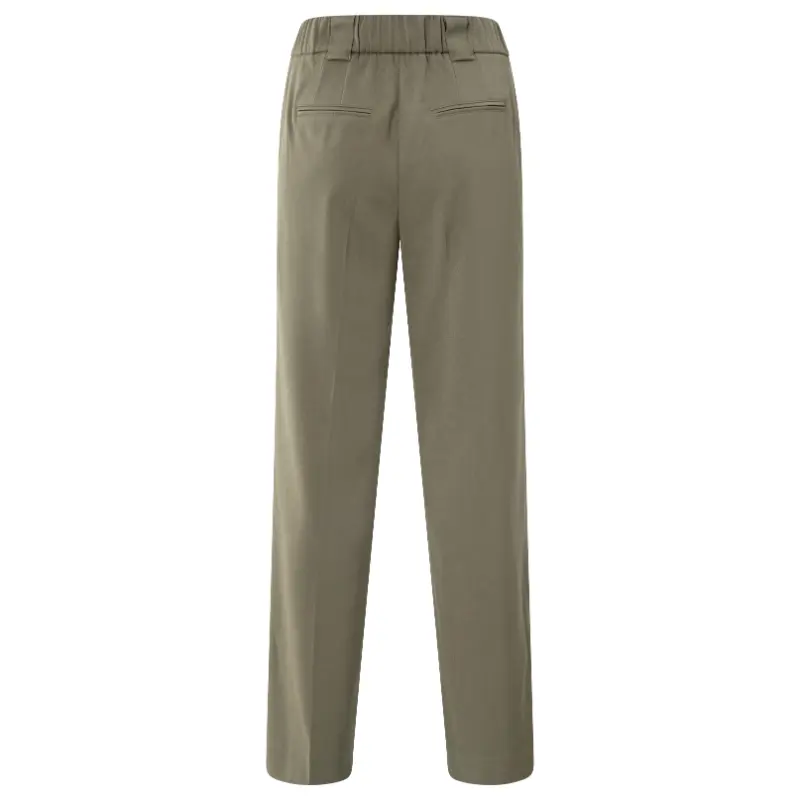 Yaya Broek 01-301151-509 80820 Groen Dessin