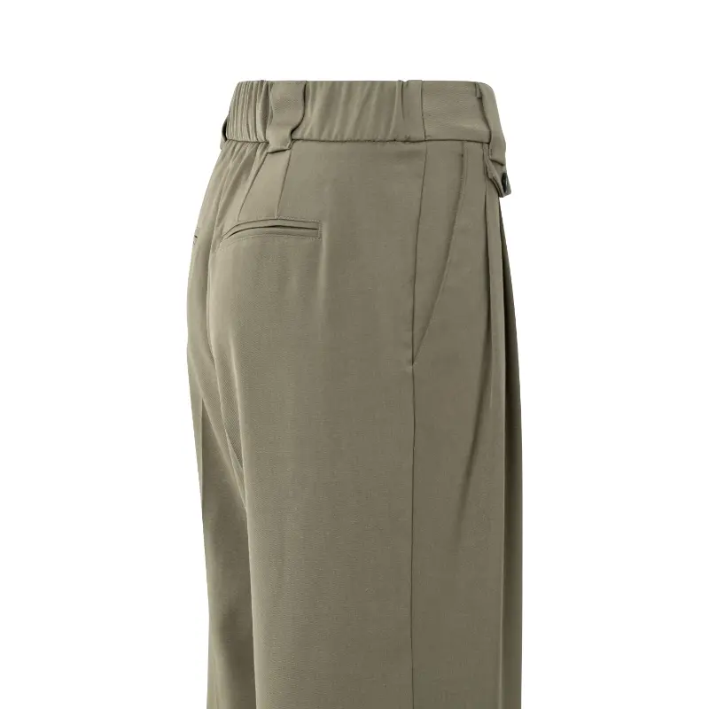 Yaya Broek 01-301151-509 80820 Groen Dessin