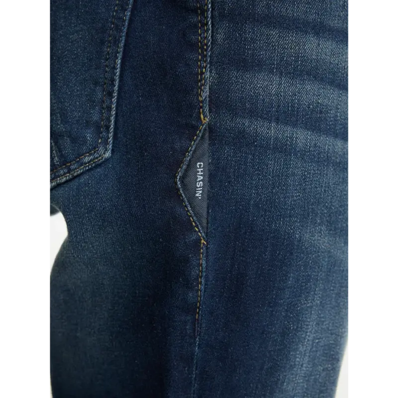 CHASIN Evan Jeans 11110014 d10 Donkerblauw