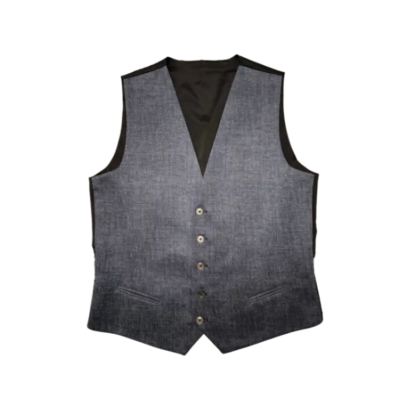 251617 DiWesley1 Zuitable Gilet 251617 DiWesley 650 Blauw