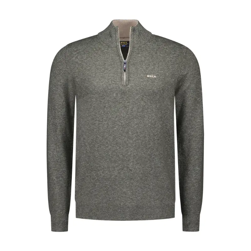 25HN414_1763 NZA Trui 25HN414 1763 Bottle Green