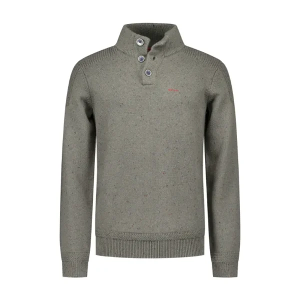 NZA Trui 25HN475 1764 Army Green