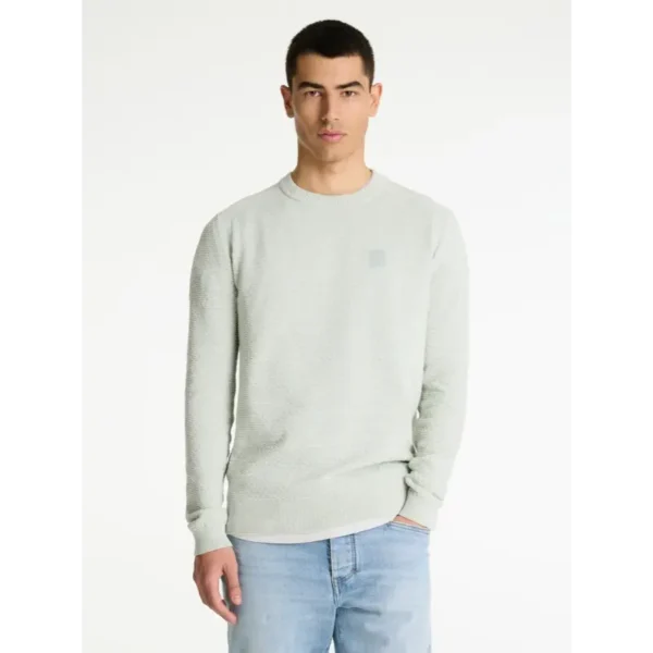 31110004-E51_chasin_front_1 CHASIN Trui Rico 31110004 e51 Licht Groen