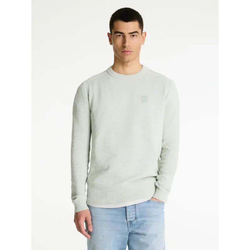 31110004-E51_chasin_front_1 CHASIN Trui Rico 31110004 e51 Licht Groen