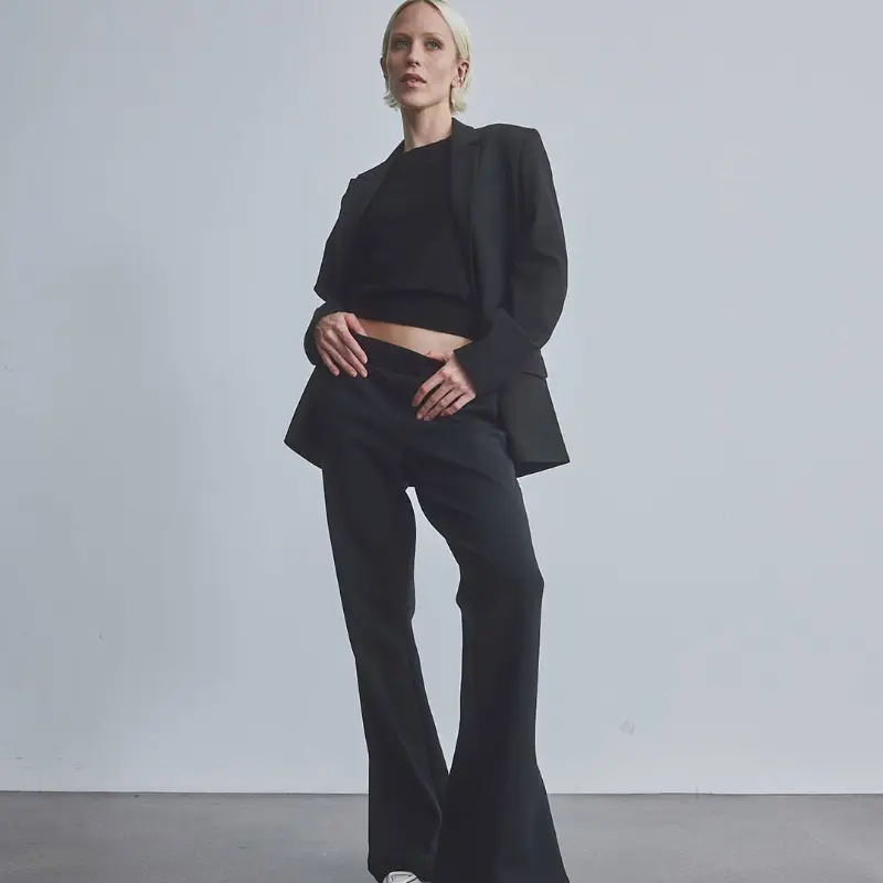 40565 Clara Grey4 Five Units Broek Clara 40565 31127 Charcoal Melange