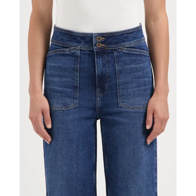 419-305-4 Kuyichi Jeans Farrah 25205202 419 Faded Blue