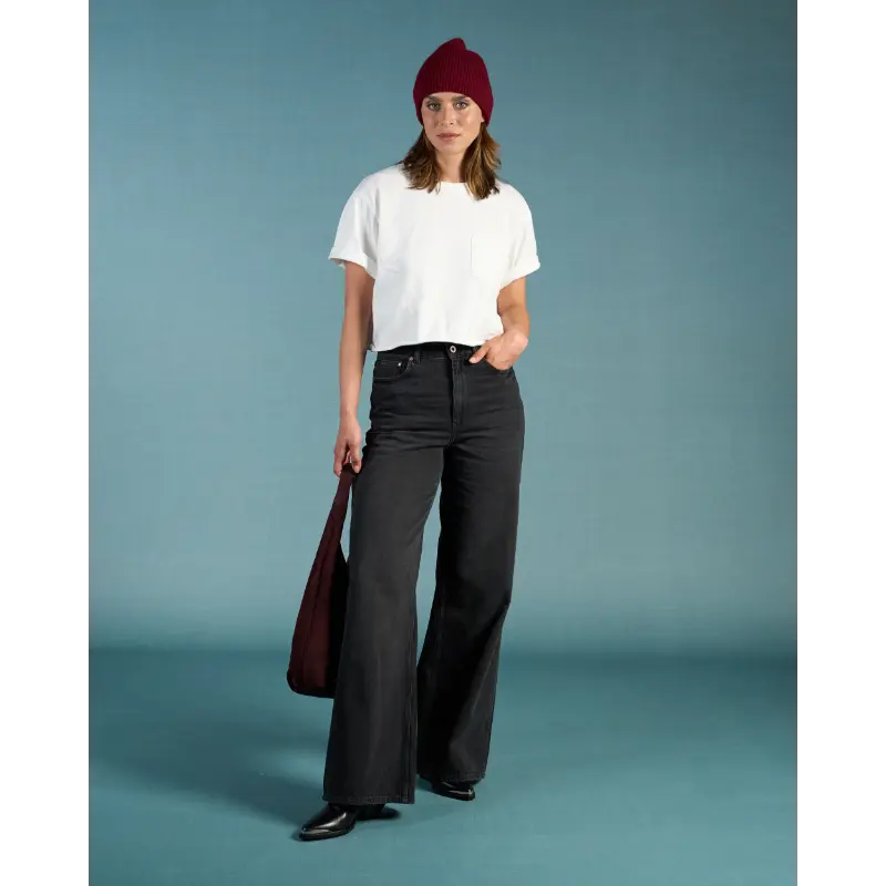 489-388-1 Kuyichi Jeans Harper Loose 25205207 489 Smoky Noir