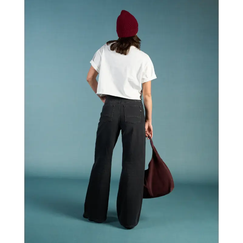 489-388-3 Kuyichi Jeans Harper Loose 25205207 489 Smoky Noir