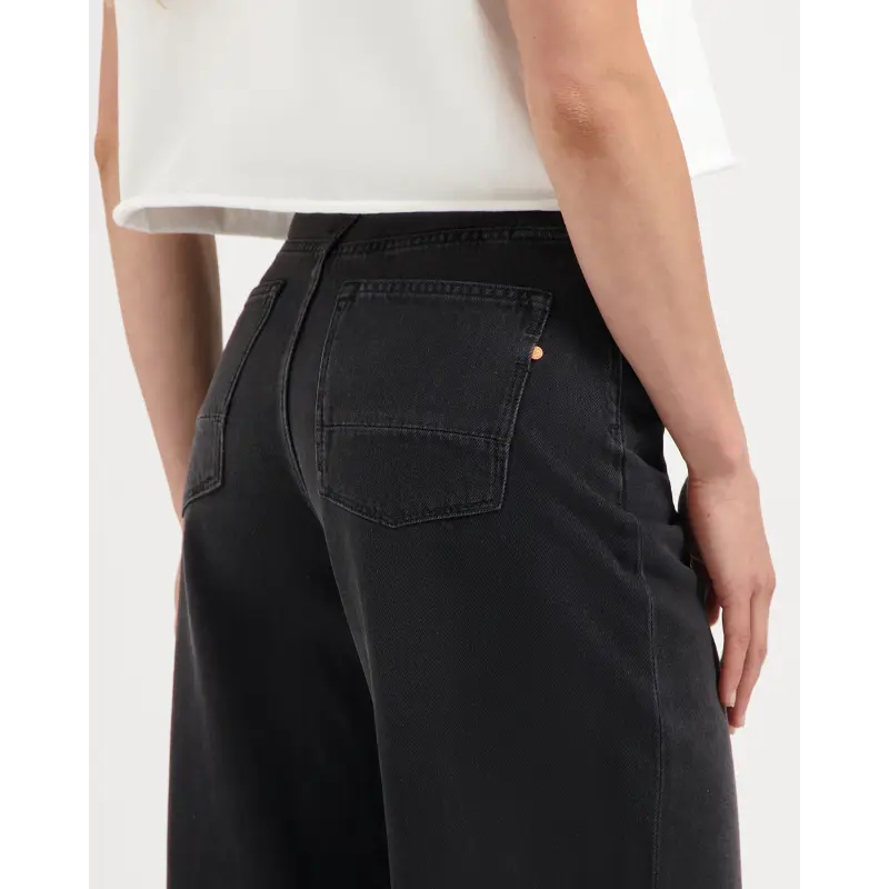 489-388-5 Kuyichi Jeans Harper Loose 25205207 489 Smoky Noir