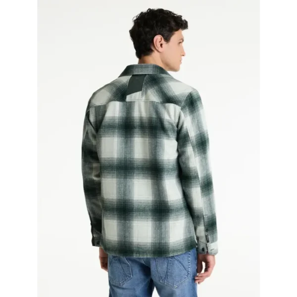 61120017-E53_chasin_back_1 CHASIN Overshirt Stryke 61120017 e53 Groen