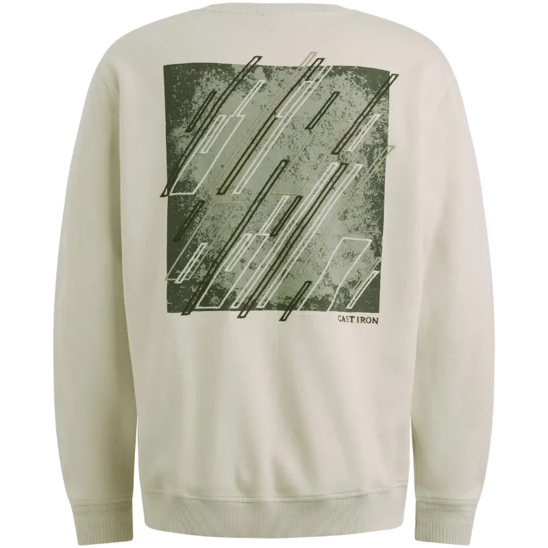 CSW2510448-9001_back Cast Iron Sweater CSW2510448 9001 Off-White