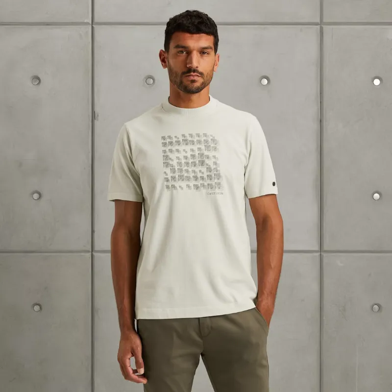 CTSS2510575-9001_model_1 Cast Iron T-Shirt CTSS2510575 9001 Off-White