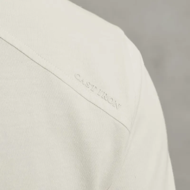 CTSS2510575-9001_model_6 Cast Iron T-Shirt CTSS2510575 9001 Off-White
