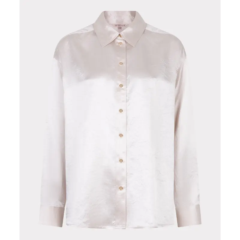 EsQualo_2025-Fall_150_F25.15512 Esqualo Blouse F25.15512 150 Pearl