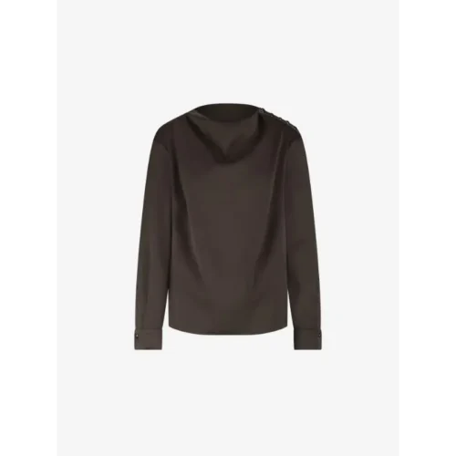 Fifth House Blouse Joline FH6-781 2505 5051 Chocolate