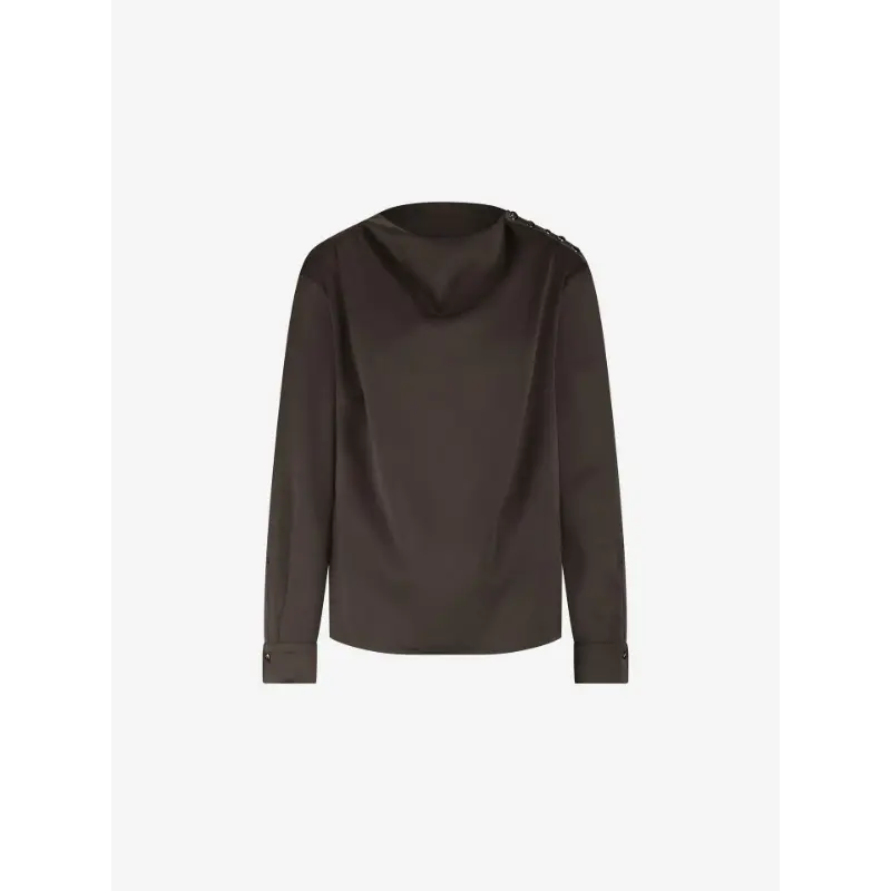 Fifth House Blouse Joline FH6-781 2505 5051 Chocolate