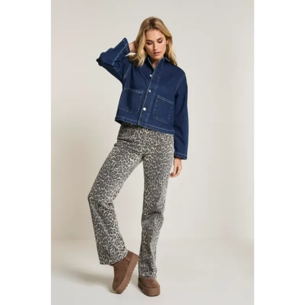 Parami Broek Eve FW251.147136 Leopard