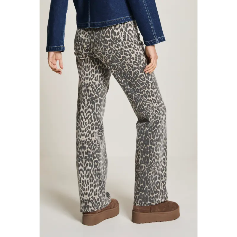 Parami Broek Eve FW251.147136 Leopard