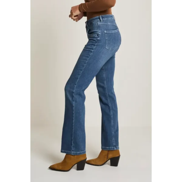 FW251.212263-D64-2 Parami Broek Vayen FW251.212263-D64 Smokey Indigo