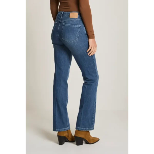 FW251.212263-D64-3 Parami Broek Vayen FW251.212263-D64 Smokey Indigo