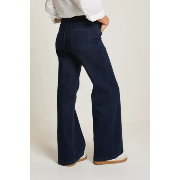 Parami Broek Mira fw251.212290-D123 Pure Indigo