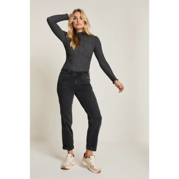 Parami Broek Bibi FW251.212361-D77 Shadow Grey