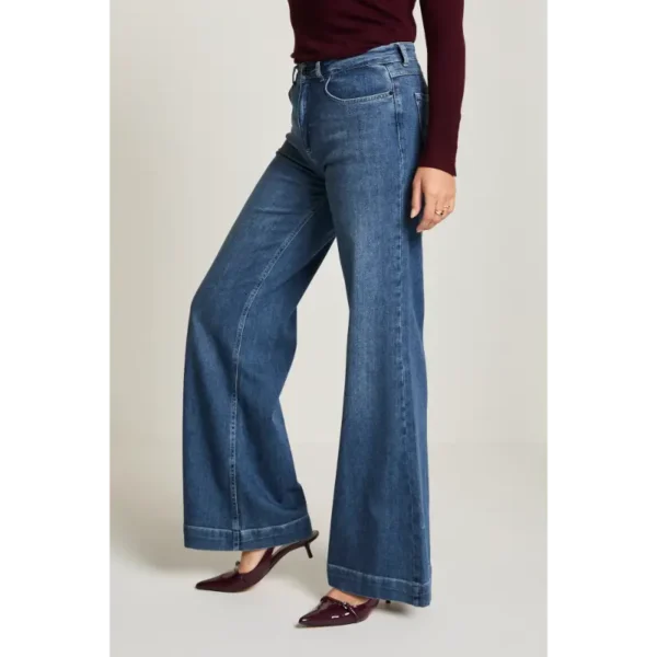 Parami Broek Scotty FW251.212366-D64 Smokey Indigo