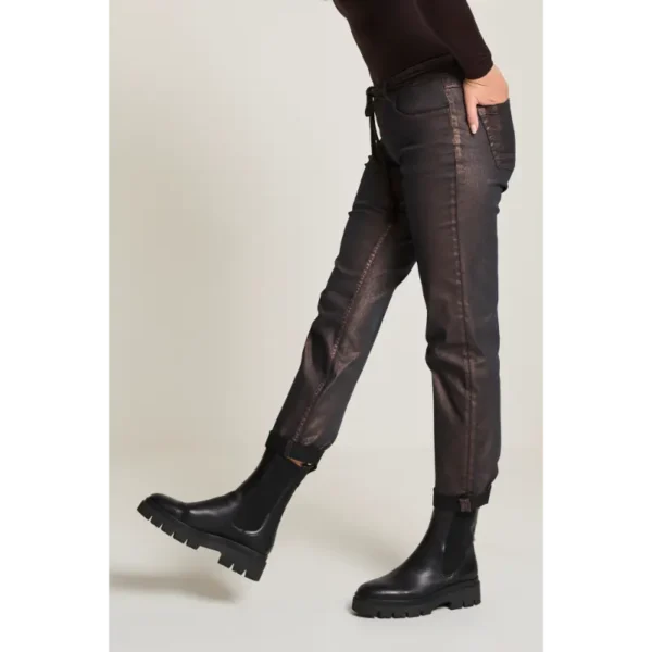 Parami Broek Bobby FW251.233091 Metallic Bronze