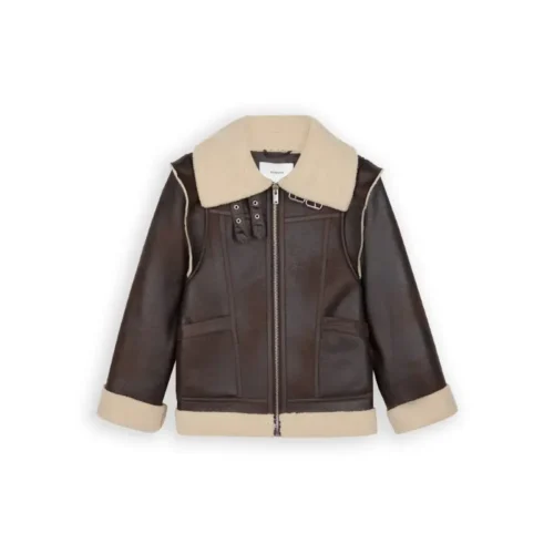 FW25_HOMAGE_FW25_HOMAGE_H-CW25M44_Lammy_Jacket_Dark_Brown Homage Jas Lammy H-CW25M44 Dark Brown