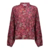 Geisha Blouse 53606-20 Rood Dessin