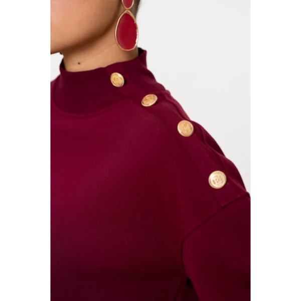 Geisha Sweater 52600-41 Burgundy
