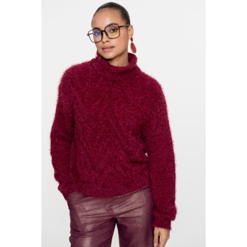 Geisha Trui 54515-10 Burgundy