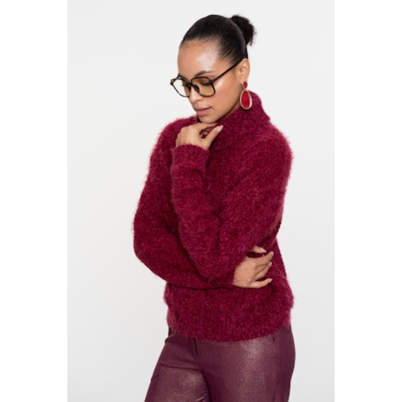 Geisha Trui 54515-10 Burgundy