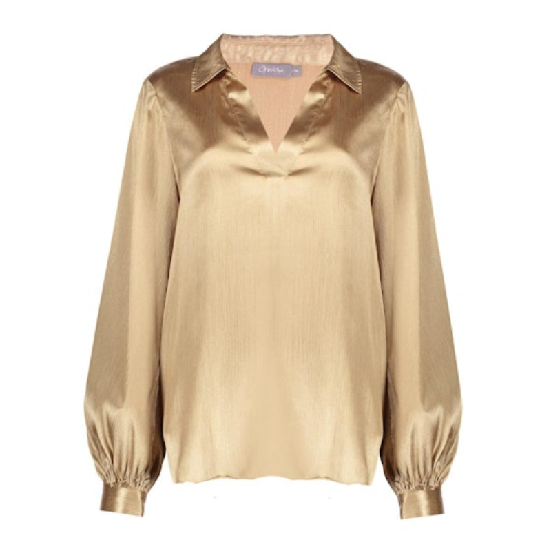 Geisha Blouse 53530-14 Goud