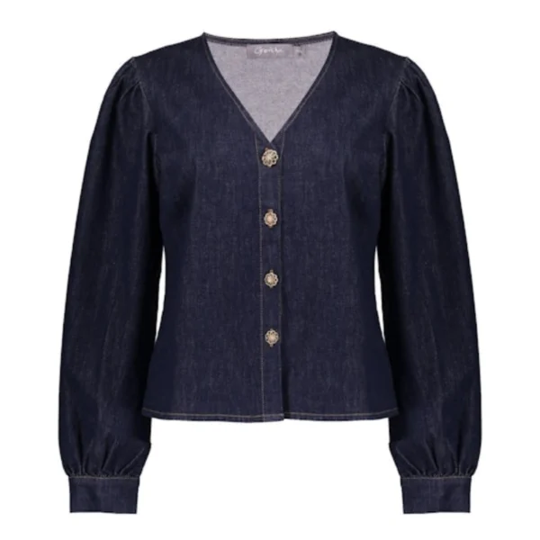 Geisha Blouse 53504-10 Blauw