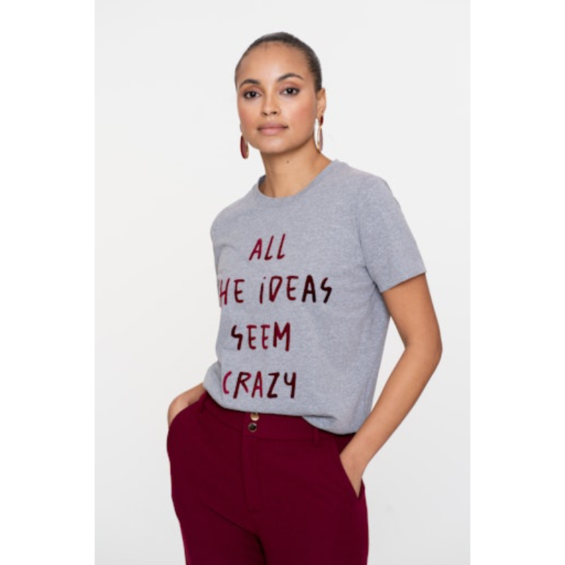 Geisha T-Shirt 52515-70 Licht Grijs