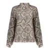 Geisha Blouse 53644-20 Beige Dessin