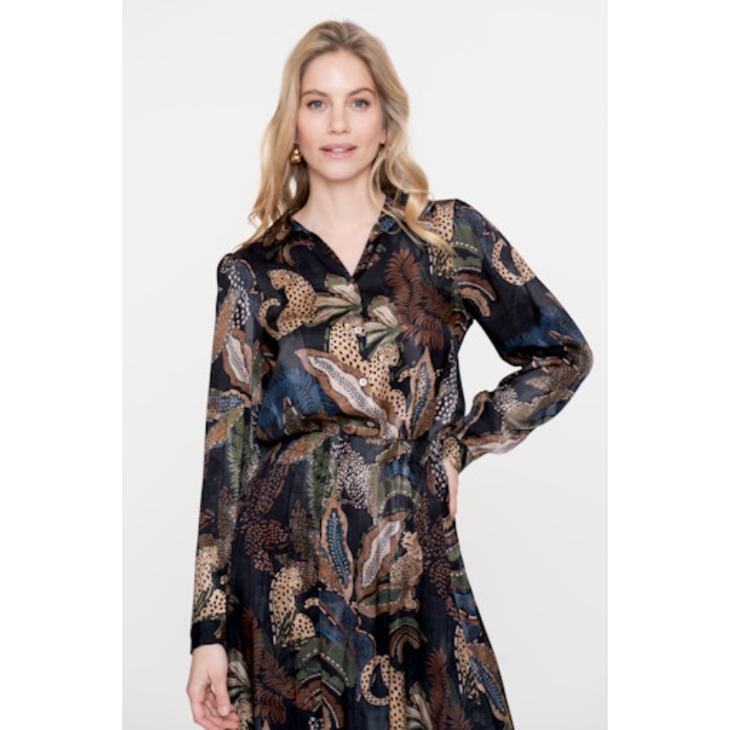Geisha Blouse 53684-70 Multicolour