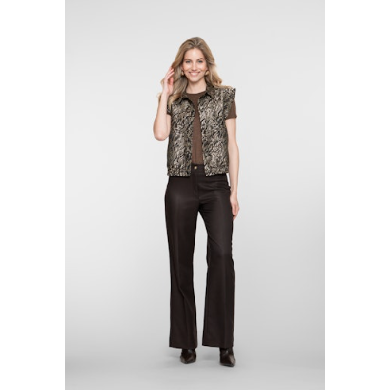 Geisha Gilet 55715-20 Bruin