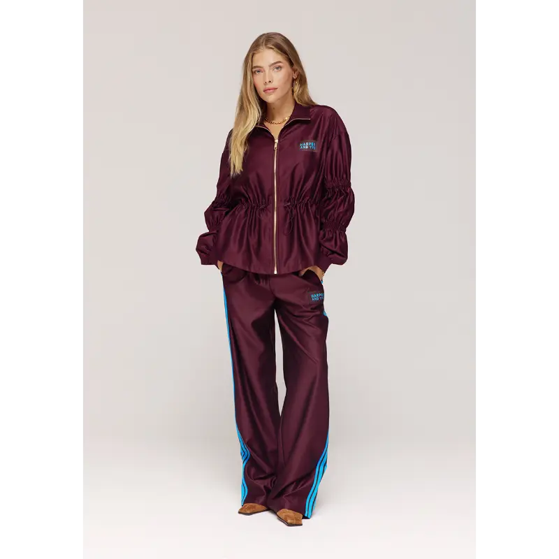 Harper&Yve Broek AW25P106 Hana 1018 Dark Fudge