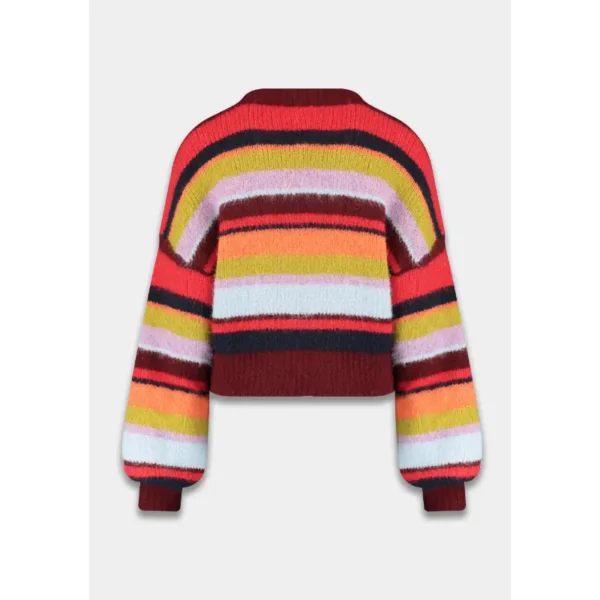 Harper-&-Yve_AutumnWinter-2025_1255_AW25W800_2 Harper&Yve Blouse AW25W800 Noor 1255 Stripe Multicolour