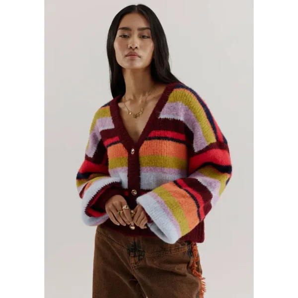 Harper-&-Yve_AutumnWinter-2025_1255_AW25W800_3 Harper&Yve Blouse AW25W800 Noor 1255 Stripe Multicolour