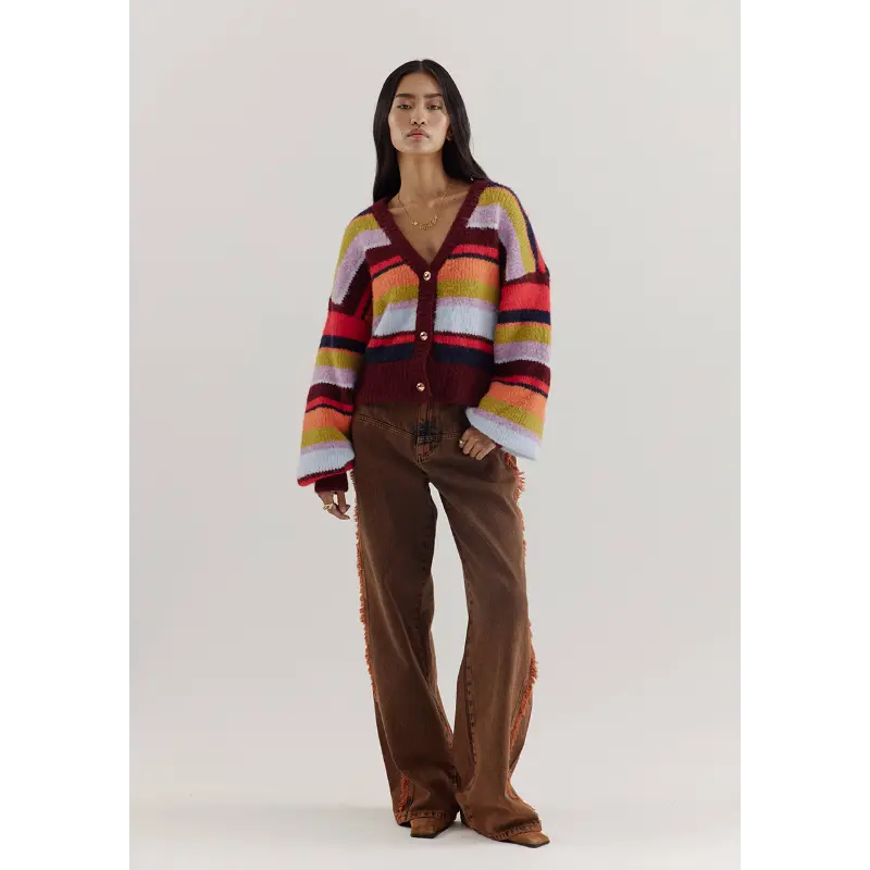 Harper&Yve Blouse AW25W800 Noor 1255 Stripe Multicolour
